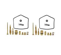 MKVAXR Kit de reconstrucción reparación carburador, juego 2 juntas chorro CB360 CJ360T CL360 Unidad de juntas