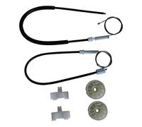 MKVAXR Kit de reparación de elevalunas eléctrico delantero izquierdo for derecho, for Citroen, SAXO S0, S1 1996-2004 Motor de ventanilla para coche
