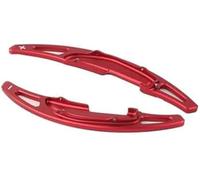 MKVAXR Levas de cambio en el volante Extensiones de cubierta palanca cambios, para Bmw M2 M3 M4 M5 X5M X6M F87 F85 F86 F80 F83 F10 M6 F12 Extensión cambio volante coche Palancas(Rot)