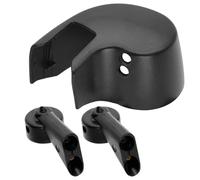 MKVAXR Limpiaparabrisas trasero brazo tuerca perno tapa cubierta arandela boquilla Jet, for Audi, A1 Sportback A3 8P 8V A4 B6 B7 B8 B9 A6 C6 C7 Q3 Q5 Q7 Boquillas para limpiaparabrisas(Nozzle With Cap