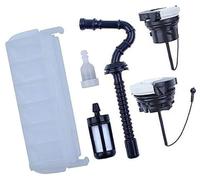 MKVAXR Línea de filtro combustible y aire con tapa aceite ventilación del tanque, for STIHL, MS250 023 025 MS210 MS230 Tapa del tanque de combustible para maquinaria de