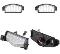 MKVAXR Lote de 2 Luces LED for matrícula de Coche, for Mazda 2, 3, M2, M3 (2011-2013), Luces traseras Blancas, Accesorios for Coche. Luz de matrícula de Coche