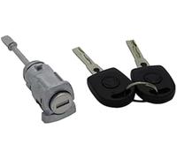 MKVAXR Motor de cerradura de puerta del lado Cilindro de cerradura puerta izquierda 6L3837167B, para Vw, para Seat Ibiza Cordoba, para interruptor encendido coche