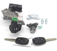 MKVAXR Motor de cerradura de puerta del lado Juego de cerradura completo interruptor de encendido puerta barril Trans 2 llaves, para 48 Chip 2005-2006