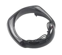 MKVAXR Motorcycle Headlight for Bezel Trim Ring With Amber Turn Signal
