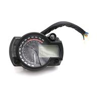 MKVAXR para KOSO, LCD Digital Motocicleta RX2N Odómetro Velocímetro Medidor Instrumento Ajustable MÁXIMO 299KM/H 7 colores Tablero Medidor de datos de viajes en motocicleta(Speedometer only)