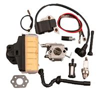 MKVAXR Pieza del Kit de carburador, Herramienta, bujía, línea de Combustible y Aceite, for STIHL, 021 023 025 Bujía para cortacésped