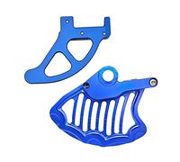 MKVAXR Protector de Disco de Freno Delantero y Trasero for Husqvarna, for TE FE TX FX 300 150 250 350 450 501 500 con Pinza Magura 2018-2020 Protector de Disco de Freno para Motocicleta(Army Green)