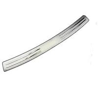 MKVAXR Protector de Parachoques Trasero Maletero, for VW, for Golf 7 2014 2015 2016 2017 2018 Alféizar Panel alféizar Ventana Acero Inoxidable Tira Protectora de Goma del Parachoques Trasero(Black 3)