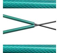 MKVAXR Puntales de capó Delantero, for Kia, Ceed Cee'd III CD 2018-2023, Amortiguador de Soporte de elevación Modificado Amortiguador de capó(Green Carbon Fiber)
