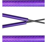 MKVAXR Puntales, for Mitsubishi, L400, for Delica, Space Gear 1994-2007, portón trasero, maletero, soportes de elevación, resortes, amortiguador Amortiguador del capó del coche(Purple carbon fiber)