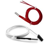 MKVAXR Sensor de temperatura de impresora 3D 1 Uds., para Prusa, para termistor para MK3S y cartucho calentador 24V 40W Ntc 100K 3950 Mk3 Compatible, para E3D I3, para Mini 3D
