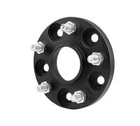 MKVAXR Separadores de rueda 6x139,7 Hubcentric106,2 Adaptador espaciador de rueda de automóvil de aluminio 25-38 mm, for Toyota, Tacoma Hilux, for Land Cruiser, Separadores Espaciador de rueda(Black 1