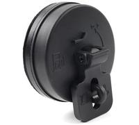 MKVAXR Tapa de tanque combustible ABS SIKUAI, negra, for, John Deere y excavadoras Tapa del tanque de combustible de la excavadora