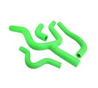 MKVAXR Tubo de agua for motocicleta, manguera de refrigeración de radiador de silicona, KXF250 KX250F KXF 250 2007 2008 2007-2008, Motocross, verde Manguera de radiador para motocicleta