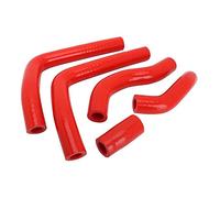 MKVAXR Tubo de agua for motocicleta, manguito de refrigeración de radiador de silicona CR125 CR 125 2005-2008 2005 2006 2007 2008, Motocross rojo Manguera de radiador para motocicleta