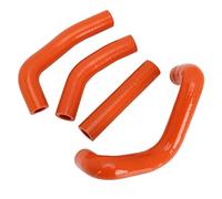 MKVAXR Tubo de agua for motocicleta, manguito de refrigeración de radiador de silicona SX50 SX 50 2009 2010 2011 2009-2011, moto todoterreno, naranja Manguera de radiador para motocicleta