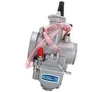 MKVAXR Universal, for PWK 28 30 32 34 mm 2T 4T, for carburador con Power Jet, for 75cc-250cc Conjunto de carburador de motocicleta(BLACK 32mm)