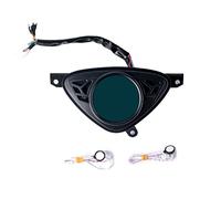 MKVAXR Velocímetro LCD universal for motocicleta, odómetro digital, instrumento modificado Medidor de datos de viajes en motocicleta