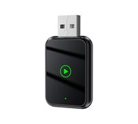 MKWGZPGW 2 en 1 Mini Adaptador Carplay Inalambrico y Android Auto para Volvo EX90 2024, Convierte con Cable a Inalámbrico, Plug Play, Latencia Cero,Black