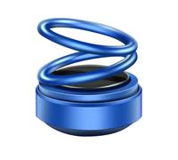 MKWGZPGW Ambientador Solar Coche para Mini Hatch R50 R56 F55 F56 JCW/One/One D/Cooper/S 2001-2024, Giratorio Adornos Fragancia, Difusor Aceite, Accesorios Decoración Interior,Blue