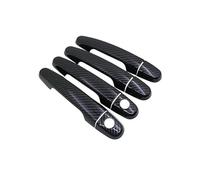 MKWGZPGW Cubierta Manija Puerta Exterior Auto para Peugeot 108 2015~2021, Etiqueta Decorativa Manija Puerta Exterior, Antiarañazos Tirador Puerta Protección,T 2keyholes 4door