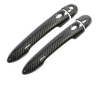 MKWGZPGW Cubierta Manija Puerta Exterior Auto para REN-Ault For Clio IV Clio 4 Lutecia 2012-2019, Etiqueta Decorativa Manija Puerta Exterior, Antiarañazos Tirador Puerta Protección