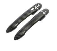 MKWGZPGW Cubierta Manija Puerta Exterior Auto para REN-Ault For Clio IV Clio 4 Lutecia 2012-2019, Etiqueta Decorativa Manija Puerta Exterior, Antiarañazos Tirador Puerta Protección