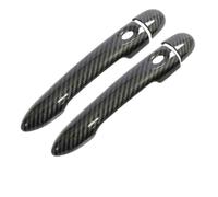 MKWGZPGW Cubierta Manija Puerta Exterior Auto para REN-Ault For Clio IV Clio 4 Lutecia 2012-2019, Etiqueta Decorativa Manija Puerta Exterior, Antiarañazos Tirador Puerta Protección