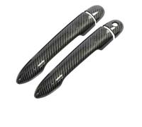 MKWGZPGW Cubierta Manija Puerta Exterior Auto para REN-Ault For Clio IV Clio 4 Lutecia 2012-2019, Etiqueta Decorativa Manija Puerta Exterior, Antiarañazos Tirador Puerta Protección