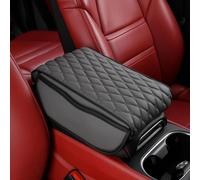 MKWGZPGW Funda Reposabrazos Coche para GL X164 2004-2012, Multifuncional Cuero Cojín Reposabrazos Coche, Universal, con 2 Bolsa Almacenamiento,Grey- Small