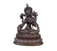 MKYKDY Adornos de Estatua de Tara Blanca para colección de hogar y Oficina Regalos Decorativos para Llevar, Decoración de Sala de Estar y Oficina