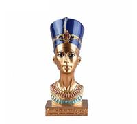 MKYKDY Escultura de Reina faraón Egipcio Adorno para Regalos Estatua de Resina Artesanías Miniaturas Decoración de Muebles para el hogar Artesanías Regalos