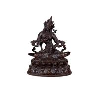 MKYKDY Estatua de Buda Vajrasattva, Adorno de Escritorio, Estatua de adoración Religiosa tibetana, Estatua de Bodhisattva, decoración para el hogar Escultura Decorativa