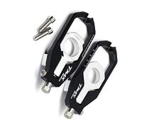 MKYOKO Ajustadores De Cadena del Eje Trasero De Aluminio CNC para Motocicleta, Tensores, Carrete Catena para Y&amaha TMAX 560 Tmax560 Techmax 2020 2021 2022 Motos Accesorios (Color : Black TMAX560)