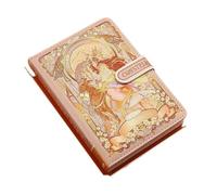 MKYYIOED Libreta Cuaderno de tapa dura con páginas coloridas y hermosas ilustraciones(Capricorn)