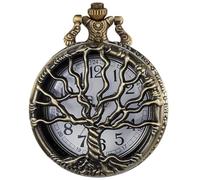 MKYYIOED Reloj De Bolsillo Hollow Pocket Watch Antique Vintage Quartz Chain Clock Pendant Timepiece For Women Men(CF1088)
