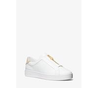 MKZapatilla Keaton de piel con cremallera - Dorado - Michael Kors EU 36.5