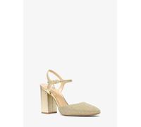 MKZapato de salón Alexa Flex metalizado con malla de cadena brillante - Dorado - Michael Kors EU 41