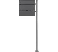 ML-Design Buzón de correos con soporte antracita mate