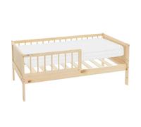ML-Design Cama infantil con colchón y protección anticaída 70x140cm