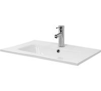 ML-Design Lavabo cerámica lavamanos común pila para aseo de baño blanco
