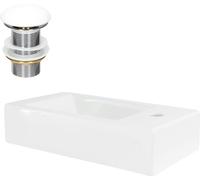 ML-Design Lavabo de cerámica rectangular sobre encimera 460x260 mm