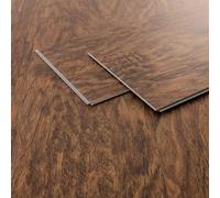 ML-Design Suelo de Vinilo PVC Instalación Mediante Sistema de Click 21 Lamas Vinílicas de Aspecto Madera Acacia Marrón 122x18 cm, Grosor 4,2mm, 4,62m² Antideslizantes e Impermeables Clase de Carga 34