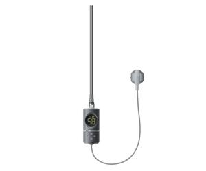 ML-Design Termostato Eléctrico para Radiador 600 W Elemento Calefactor Antracita con Control de Temperatura entre 10°C - 65°C Mando Regulador Térmico con Pantalla LCD con Modo Temporizador incluído