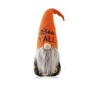 (ML-J636A/Orange) Halloween Goblin Figurine Decoration Faceless Old Man Cartoon Style Cloth Christmas Ornament ML-J636AB Set