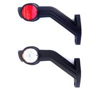 Ml MelTruck® - 2 Pilotos Laterales de Posición LED (3 funciones, E9, remolque, caravana, camión)