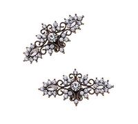 MLAVXCC 1 par de clips de zapatos de diamantes de imitación para mujeres y niñas, decoración de bodas, fiestas