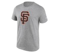 MLB San Francisco Giants Primary Logo Graphic Camiseta Gris, gris, XL
