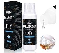 Mlife Juego de Sellador de Pintura de Diamante -240 ml, Diamond Painting Accesorios, Protección Transparente para Fijar y Sellar Diamantes (240 ml)